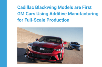 Additive Manufacturing for Full-Scale Production