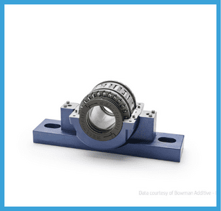 Bearing cages and seals printed with HP Jet Fusion Novastar Solutions