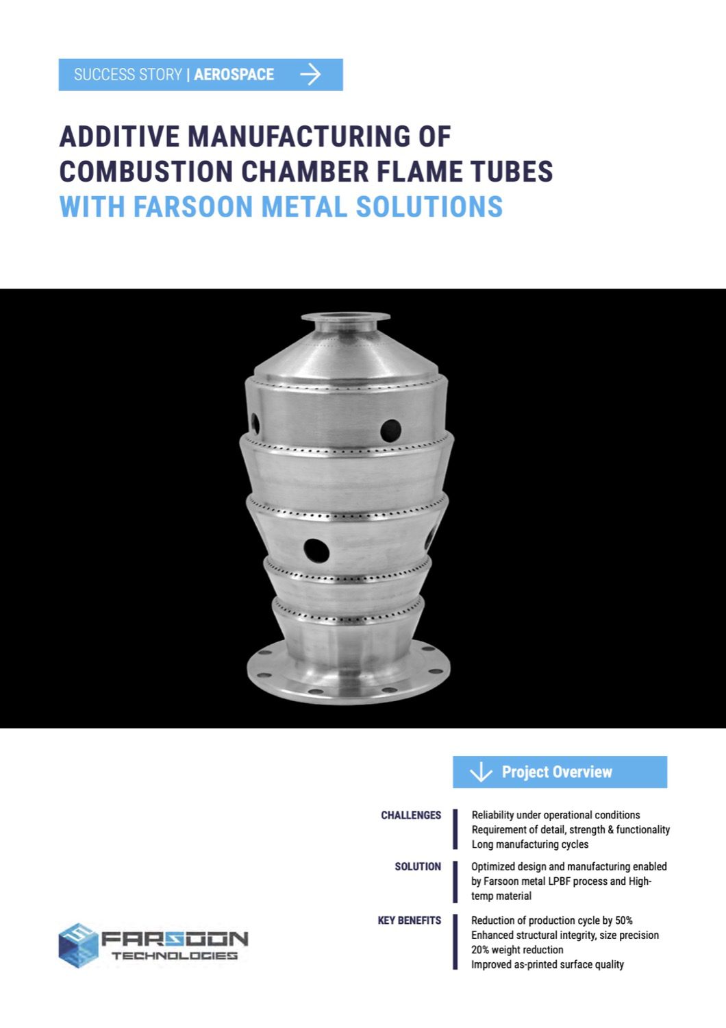 Farsoon_Success_Story_Aerospace_Combustion_chamber_flame_tubes