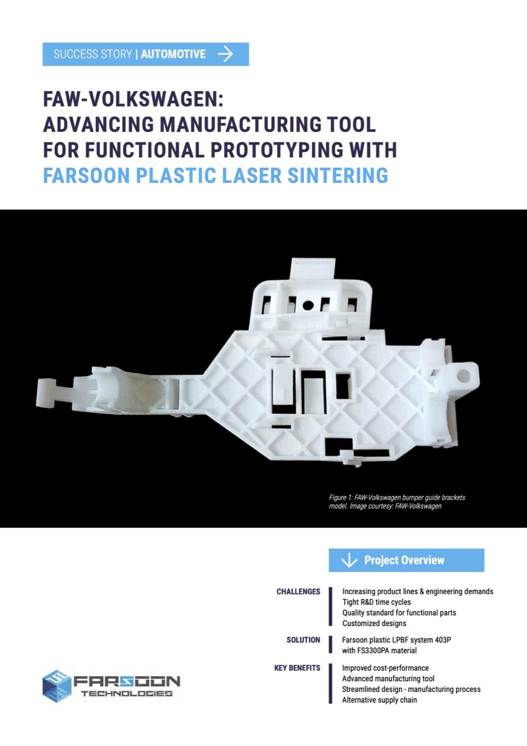 Farsoon_Success_Story_Automotive_FAW_Volkswagen_Advancing_Manufacturing_Tool_For_Functional_Prototyping