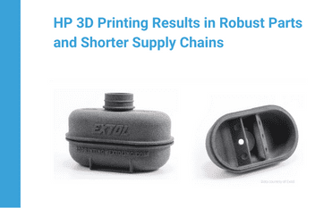 HP 3D Print for Automotive