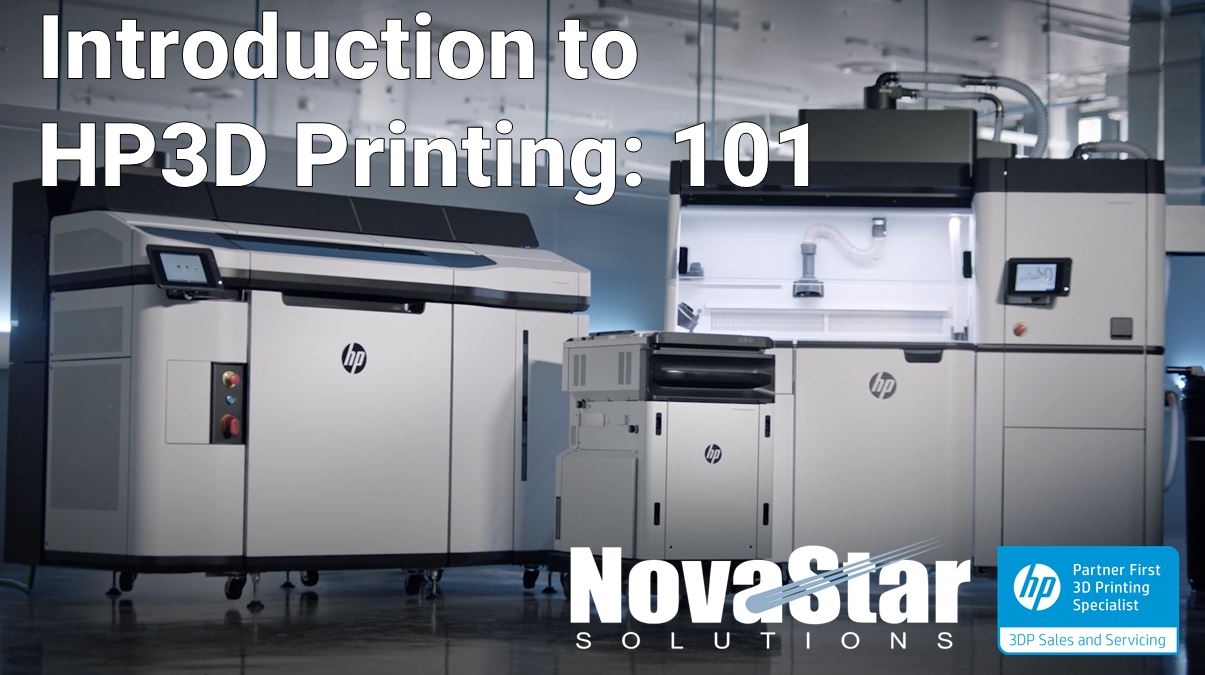 HP 3D Printing Intro 101